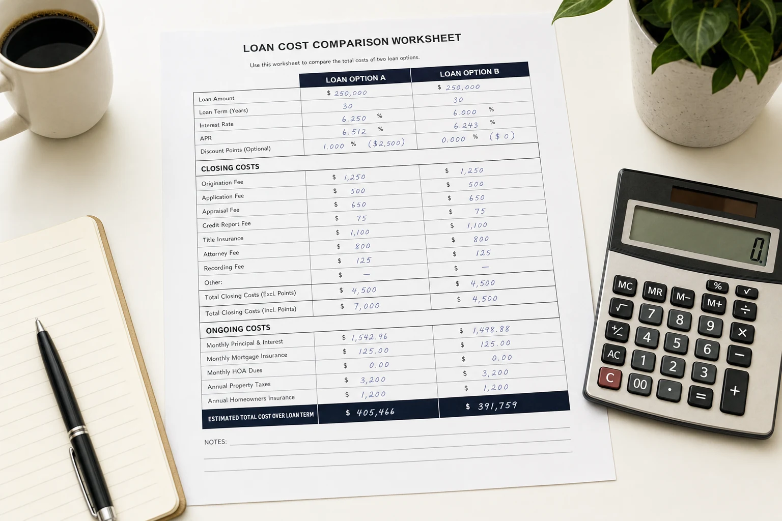 Hard money rates and points comparison