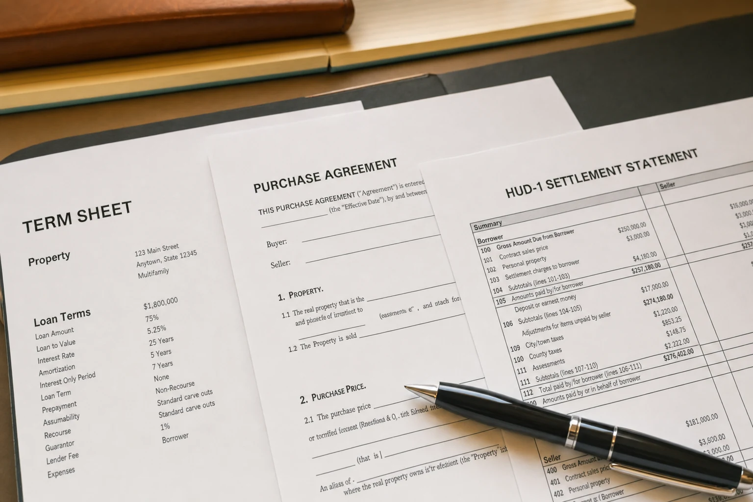 Hard money loan concept overview